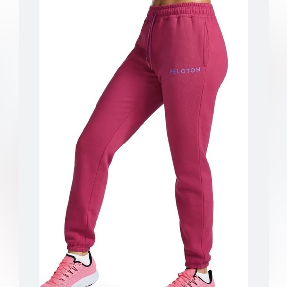 Peloton Pants - NWT Red Peloton Chic Jogger Sweatpants Sweat Pants